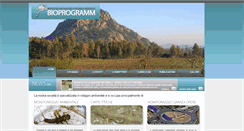 Desktop Screenshot of bioprogramm.it